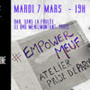 Empowermeuf : Atelier prise de parole le 7 mars 2017 Banniere Empowermeuf 7 mars